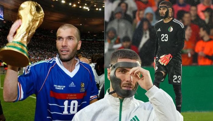 Zidanes son Luca dons viral protective mask for World Cup debut—why?