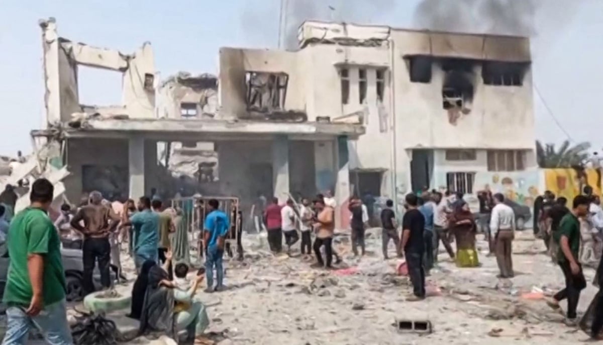 This picture obtained from Iran´s ISNA news agency shows the site of a strike on a girls´ school in Minab, in Iran´s southern Hormozgan province, on February 28, 2026. — AFP