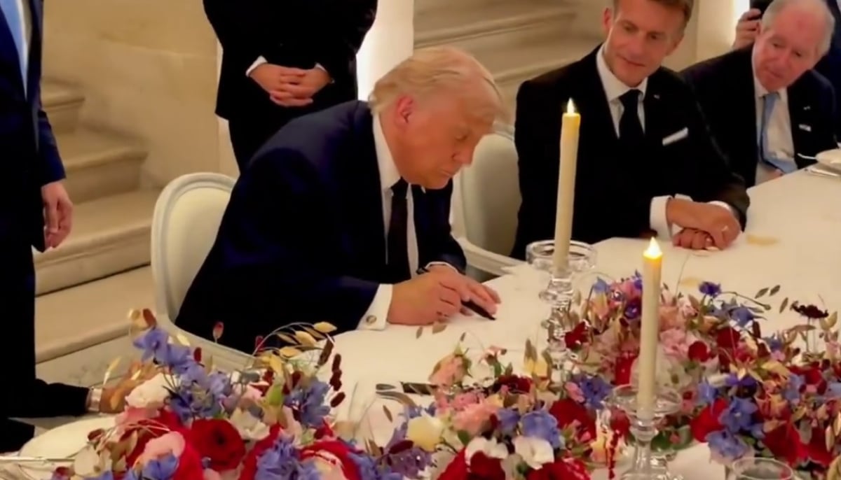 US President Donald Trump signs deal to end Middle East war on June 17, 2026. — @XWhiteHouse