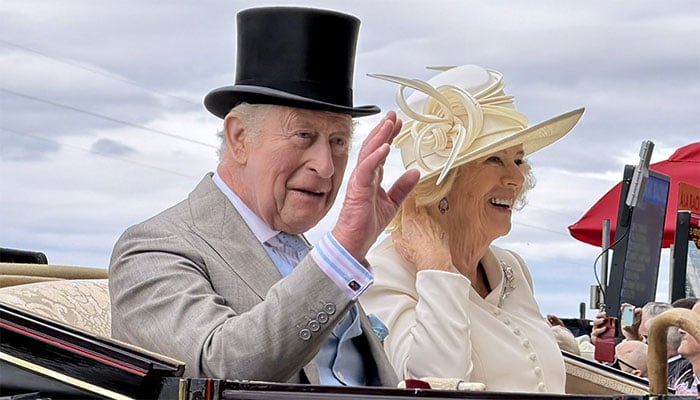 King Charles greets Sophie and special guest ahead of 95th birthday