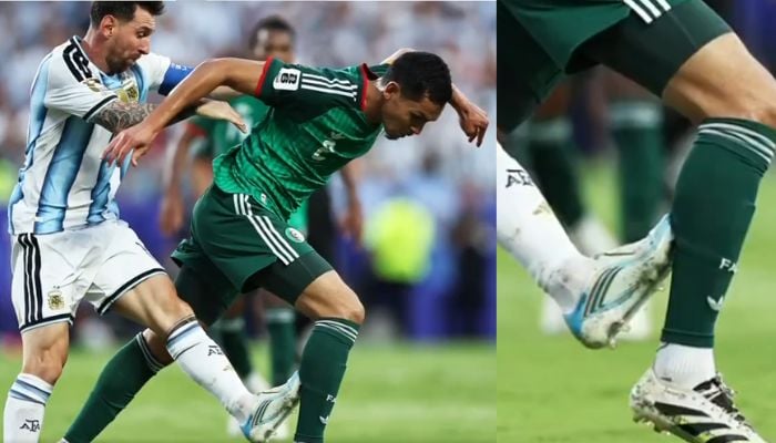 World Cup fans cry rigged after Messi avoids red card in Argentina win