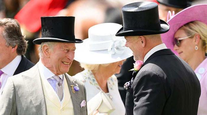 King Charles, Mike Tindall close bond seen in cheeky moment at Royal Ascot