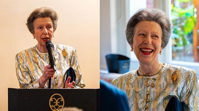 Princess Anne celebrates 50 years of Olympic legacy with team GB stars