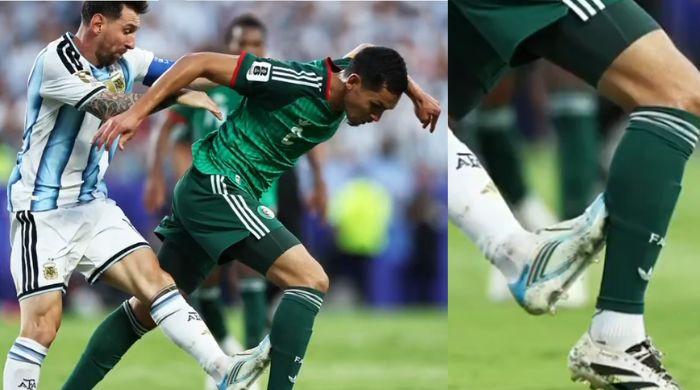 Messi hat-trick overshadowed by alleged red-card incident against Algeria
