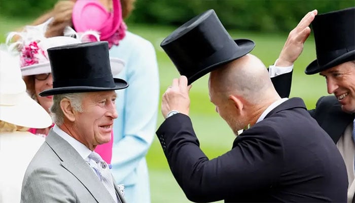 Mike Tindall drops surprise from his hat, leaving King Charles in stitches