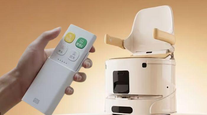 Chinese firm unveils self-driving toilet that comes to you on voice command