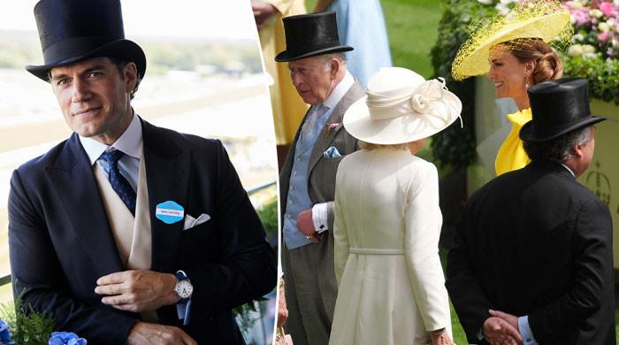 King Charles ‘welcomes' Henry Cavill at Royal Ascot: ‘absolutely amazing'