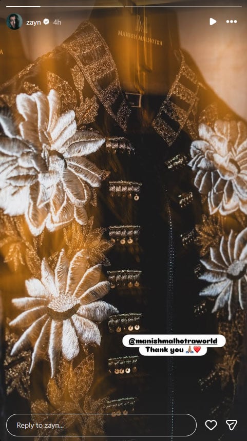 Zayn Malik brings Manish Malhotra glam to Mexico stage