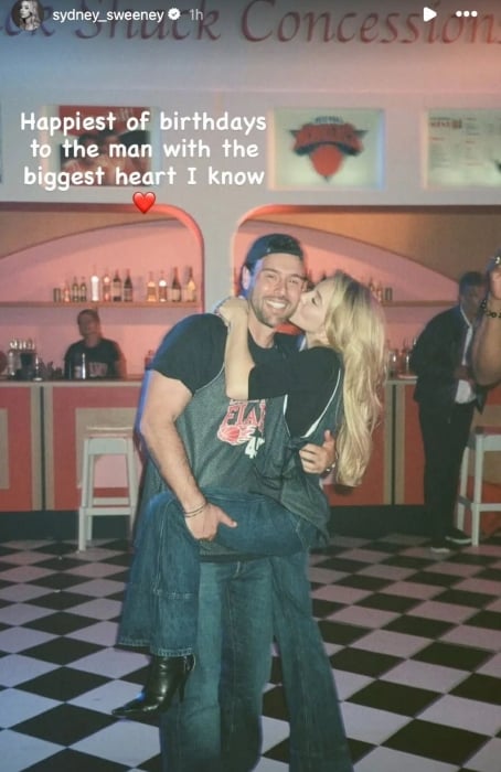 Sydney Sweeney makes feelings clear in birthday tribute to Scooter Braun