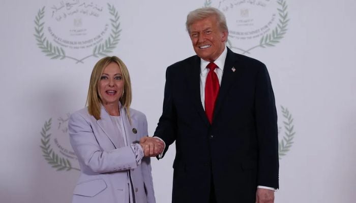Trump claims Meloni ‘begged’ for G7 photo, she calls it ‘completely made’: See full controversy