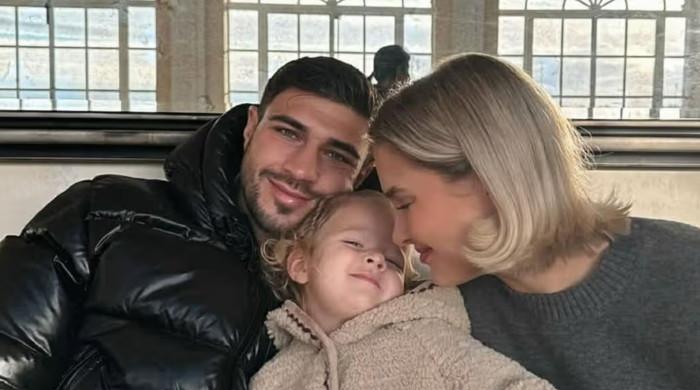 Tommy Fury gives fans glimpse of newborn bliss with baby Midas