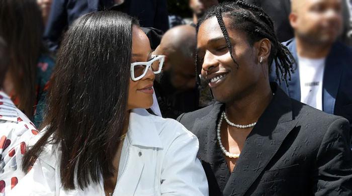 Rihanna, A$AP Rocky thrills fans with playful interaction during live show