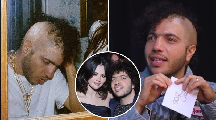 Did Benny Blanco really shave his head, or is it a bald cap?