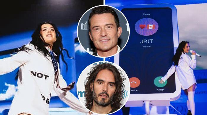 Katy Perry snubs famous exes onstage in cheeky nod to Justin Trudeau