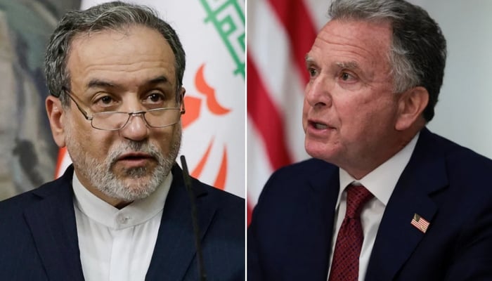 Iran Foreign Minister Abbas Araghchi  and US envoy Steve Witkoff. — Reuters