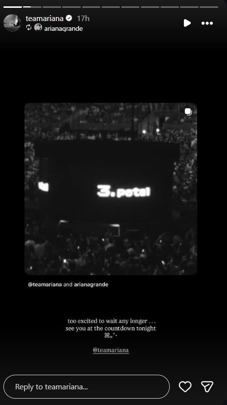 Ariana Grande delights fans by releasing full Petal tracklist