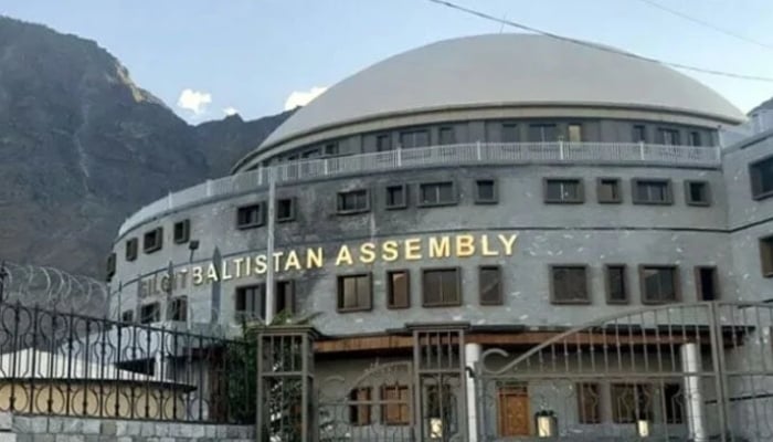 Building of Gilgit Baltistan seen in this file photo. — APP/File