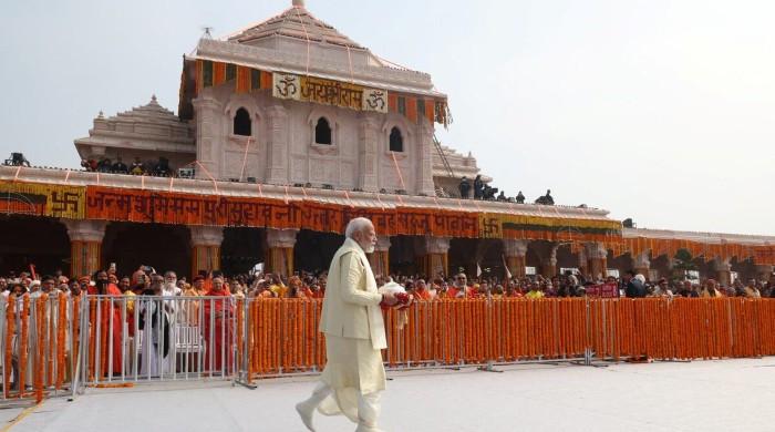 India probes embezzlement allegations at temple built over razed Babri mosque