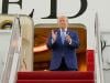 Trump unveils Qatari 747 ahead of joining Air Force One fleet