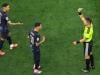 Paraguay's Almiron sent off under new Fifa 'mouth-covering' rule