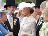 Duchess of Gloucester celebrates cake day at Royal Ascot alongside newlyweds