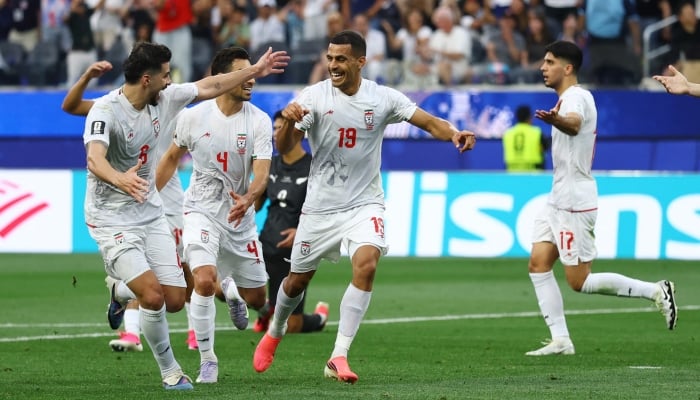 Irans Ali Nemati celebrates after scoring a goal that was later disallowed in Fifa World Cup 2026 Group G match against New Zealand at Los Angeles Stadium, Inglewood, California, US, June 15, 2026. — Reuters