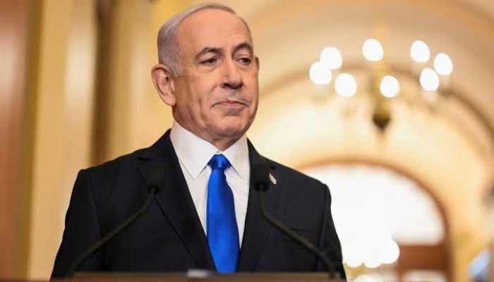Israeli Prime Minister Benjamin Netanyahu looks on as he speaks with reporters, on the day of his address to a joint meeting of Congress at the US Capitol, in Washington, US, July 24, 2024. — Reuters