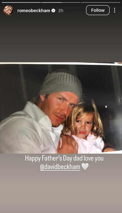 David Beckham insists he loves all his kids after Brooklyn throws shade