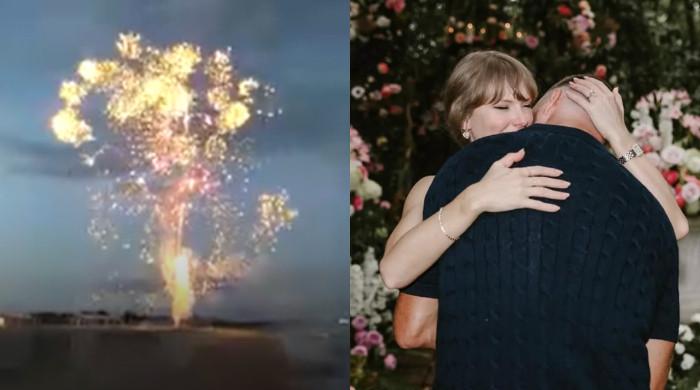 Taylor Swift's Rhode Island lights up with fireworks amid bachelorette buzz