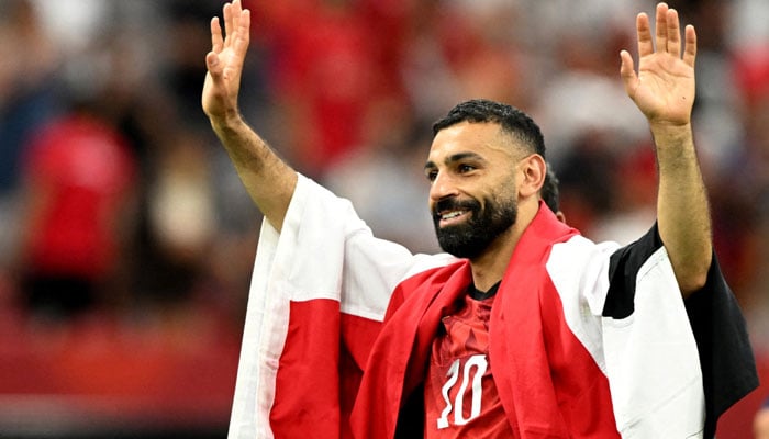 Egypts Mohamed Salah celebrates after the Group G match in Fifa World Cup 2026 between New Zealand and Egypt in BC Place, Vancouver, Canada on June 21, 2026. — Reuters