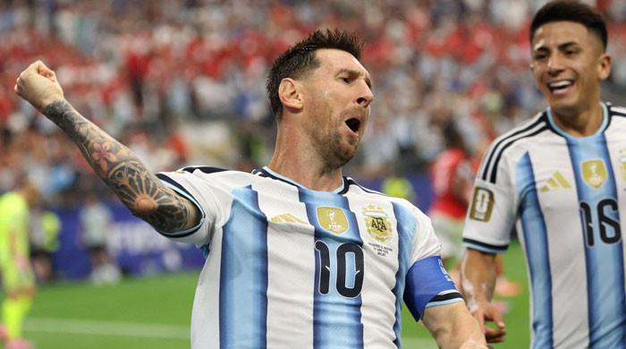 Messi sets World Cup scoring record with 17th goal