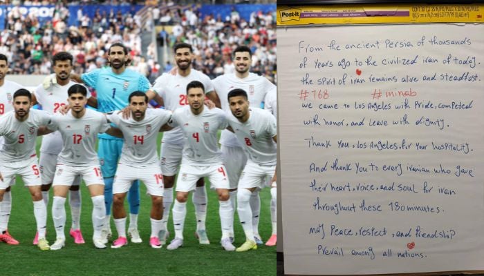 Iran’s ‘Thank You’ letter to Los Angeles after World Cup match goes viral: here’s what it said
