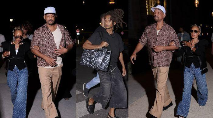 Will Smith, Jada Pinkett spotted enjoying Paris evening with son Jaden