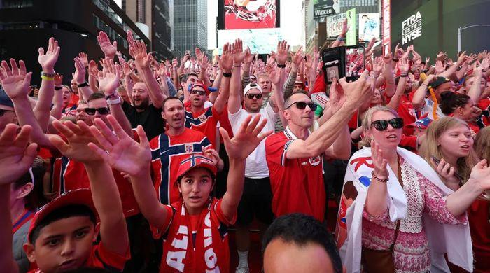 What is Viking Row? Story behind Norway's viral World Cup celebration
