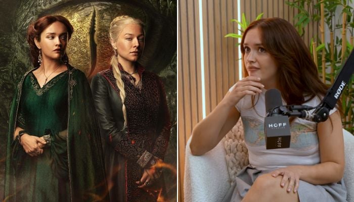 Olivia Cooke says shes excited about Emma DArcys portrayal of Rhaenyra Targaryen