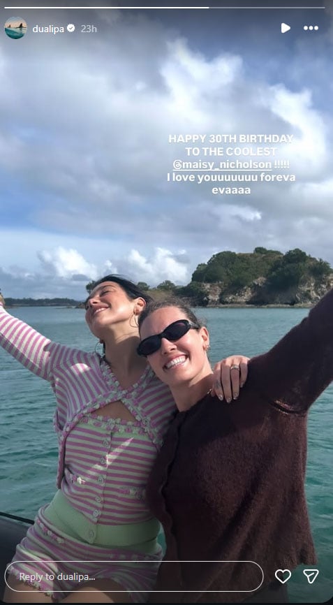 Dua Lipa makes core team members day more special with sweet gesture