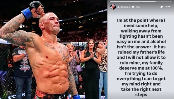 Credit: Screenshot via @DustinPoirier