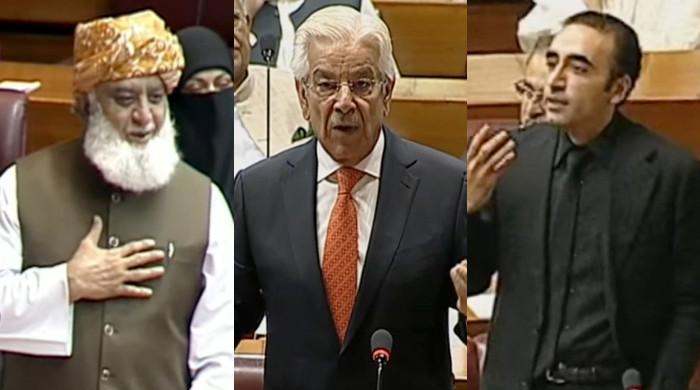 Bilawal, Fazl come down hard on Khawaja Asif over remarks on Rawalakot residents