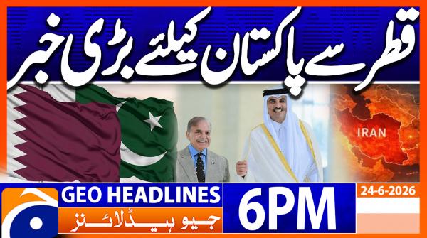 Geo Headlines 6 PM | 24th June 2026
