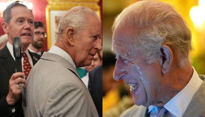 King Charles beat the heat with much-needed help at climate event