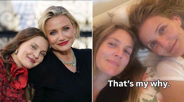 Drew Barrymore honours childhood friend Cameron Diaz: 'That's my why'