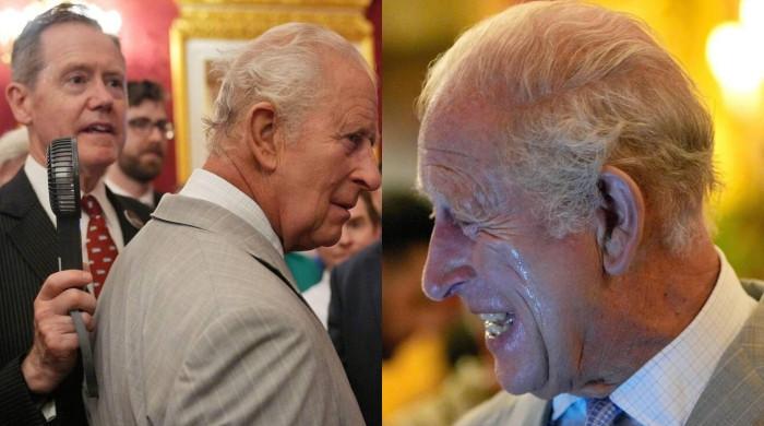King Charles beat the heat with much-needed help at climate event