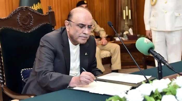 President Zardari gives assent to Finance Bill 2026