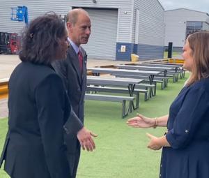 Prince Edward returns to the place he opened 20 years ago for new mission