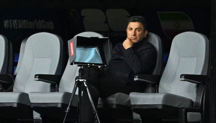 Iran coach Amir Ghalenoei after Group G match Egypt v Iran during Fifa World Cup 2026 in Seattle Stadium, Seattle, Washington, US, on June 26, 2026. — Reuters