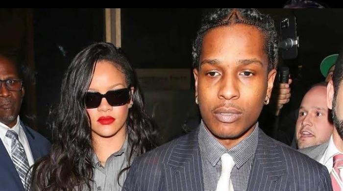 Rihanna seen with stony expression amid A$AP Rocky's concert controversy