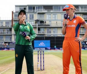 Pakistan opt to bat against Netherlands in Women's T20 World Cup