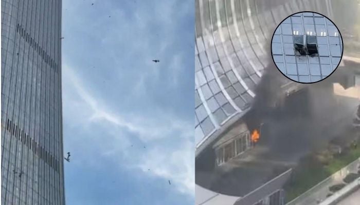Deadly plane crash strikes landmark CITIC Tower in Beijing