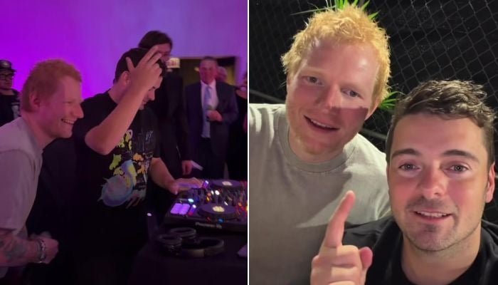 Ed Sheeran and Martin Garrix crash fan’s wedding with surprise performance