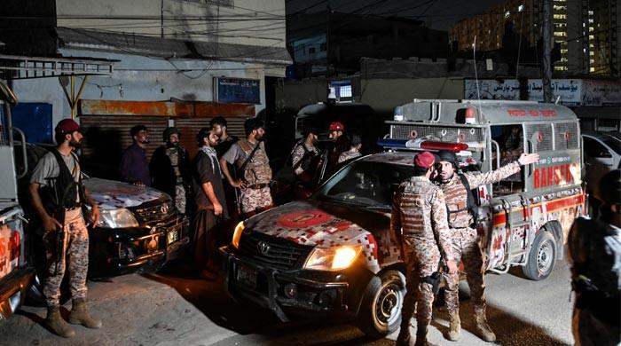 Three Rangers personnel martyred, as many terrorists killed in attack on Karachi camp: ISPR